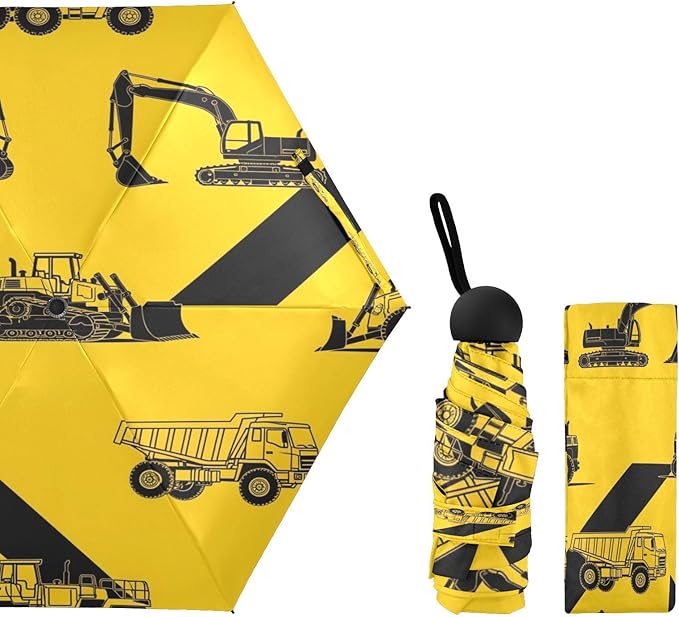Cowboy Boots Pattern Umbrellas for Rain Windproof Small Folding Compact Mini Travel Umbrella for Purse Lightweight Portable Pocket for Women