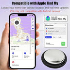 GPS Tracker for Vehicles No Subscription, Hidden Tracker Device for Vehicles, Mini Car Tracker Tag Work with Find My (iOS Only), Tracking Device for Kids, Key, Pet (1)