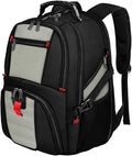 YOREPEK Large Backpack for Men, Extra Large Laptop Backpacks for Men Women, Water Resistant Travel Backpack Airline Approved Business Work Bag Fits 18.4 Inch Computer, Black
