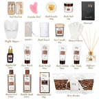 Gifts for Women & Men, Gift Basket for Mom & Dad - 28Piece Coconut Vanilla Spa Gift Basket, Bath and Body Skin Care Gift Set for Birthday, Mothers Day, Christmas Gifts, Spa Kit Self Care