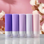 INSFIT Travel Bottles for Toiletries, TSA Approved 3oz Travel Size Toiletries, BPA Free Leak Proof Squeezable Silicone Tubes Travel Essentials for Shampoo Conditioner Lotion Soap