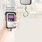 Luggage Weight Scale, 2pcs 60kg 10g Portable Digital Weight Scale Electronic Luggage Scale LCD Hanging Hook Scale Weighing Balance,for Travel
