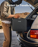 Luxtude Electronic Organizer Travel Case Large, Double Layer Tech Carrying Case, Home Electronics Bag Fits for iPad (Up to 12.9 in), Sturdy Storage for Dji, Camera