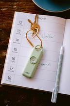She’s Birdie 3.0 New Version – The Original Personal Safety Alarm for Women by Women–Loud Siren, Flash Light and Rechargeable Battery in a Variety of Colors (Blossom Pink)