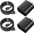 45W USB-C Super Fast Charger Type C Android Phone Charging Block with 10FT Cable for Samsung Galaxy S26 S25 S24 S23 Ultra/S26 S25 S24 S23 S22 S21 S20/Note 10/20, Galaxy Tab S8