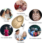 KOSIN Personal Safety Alarm, 6 Pack 140DB Personal Security Alarm Keychain with LED Lights, Emergency Safety Alarm for Women, Men, Children, Elderly