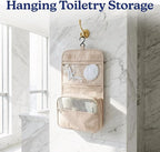 Vandel Space-Saving Compression Packing Cubes for Women with Hanging Toiletry Bag, Laundry Bag, Compressible Carry On Suit Case Organizer Luggage Packing Cubes for Travel Compression Organizer Bags