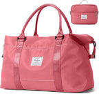 HYC00 Travel Duffel Bag,Carry-on Overnight Weekender Bags for Women,Sports Tote Gym Bag with Wet Pocket