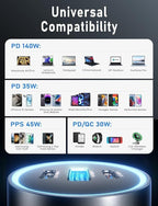 LISEN 200W Car Charger USB C Fast Charge [Gan] PD 140W Fast Car Charger USB C, 3 Port Type C Fast Charging for Multi Device, for iPhone 17 16 15 14 13 12, MacBook Neo, Laptop, iPad, Samsung S26 S25