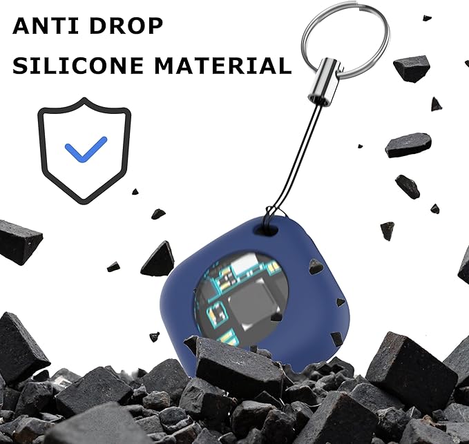 New Smart GPS Tracker [Apple MFi Certified] (iOS Only) | AppleTag Alternative | Replaceable Battery | for Keys, Bags, Luggage & More | Ultra Slim, Lightweight Design
