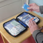 First Aid Only FAO-428 All-Purpose Emergency First Aid Kit for Home, Car, Travel, and Business, 131 Pieces