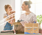 Eco-friendly Laundry Detergent Sheets, Travel Size Liquidless Soap Sheets NeatClear | No Mess & Space-Saving, Great For Travel, Apartments, Dorms | Fresh Linen Scent 32 Laundry Strips (32 Loads)