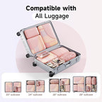 9 Set Packing Cubes for Travel, Gifts for Women Mom,Anti-Tearing Suitcase Organizer,OlarHike Vacation Essentials & Accessories for Cruise Ship