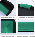2 Pack Luggage Handle Wraps for Suitcase, Bright Color Comfort Soft Handle Covers (Green)