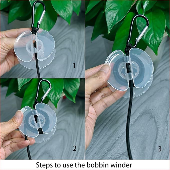 Portable Travel Clothesline with Line Winder Camping Clothesline for Indoor Outdoor Cruise Clothes line RV Clothes line Hotel Laundry line