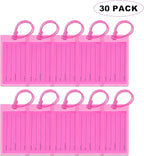 30 Pack Luggage Tags for Suitcases, Airplane Travel Essentials for Flying, International Travel Must Haves, and Luggage Accessories by Sodsay