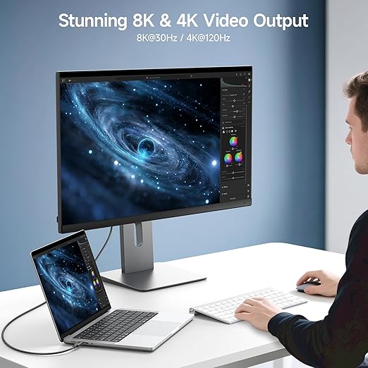 Cable Matters [USB-IF Certified] 20 Gbps USB C Cable / USB4 Cable - 6ft, Supports Up to [4K@120Hz Video, 100W Charging, 20Gbps Data Transfer], Black