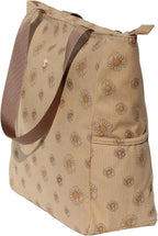 Original Floral Water Resistant Large Tote Bag Shoulder Bag for Gym Beach Travel Daily Bags Upgraded