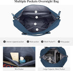 HYC00 Travel Duffel Bag,Carry-on Overnight Weekender Bags for Women,Sports Tote Gym Bag with Wet Pocket