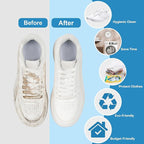 Shoe Washing Machine Bag, 2PC Reusable Laundry Shoe Bag for Washer and Dryer, Sneaker & Tennis shoe laundry bag, Ykk Zipper Multi-Functional Shoe Cleaning Bag (2PCS + 2PCS Yellow)