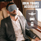 Tarpop 200 Pcs Eye Mask Sleeping Blindfold Eye Cover with Adjustable Strap for Games Party Team Building Travel Individually Wrapped Sleep Mask for Women Men (Gray)