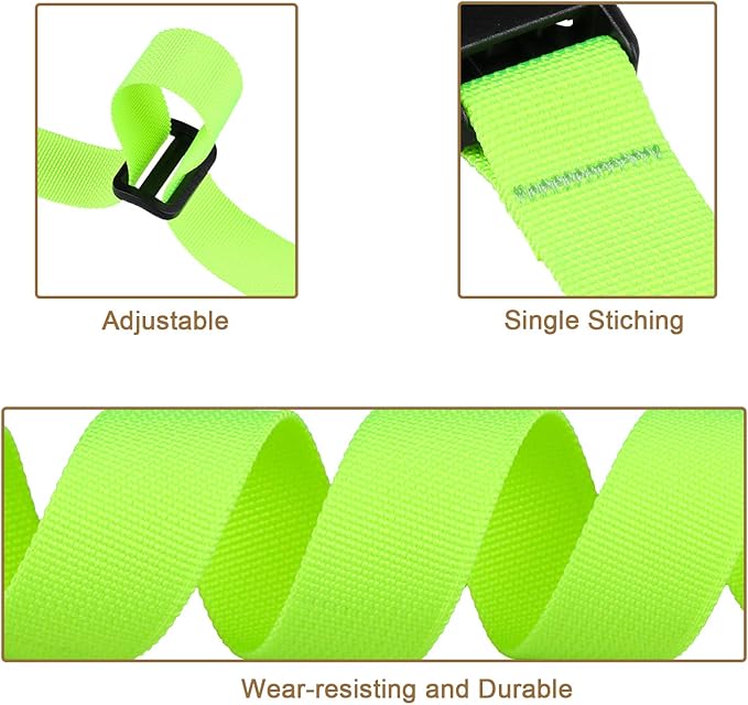 MAGARROW 24" 40" 60" 100" Strap Buckle Packing Straps Adjustable 1-Inch Belt