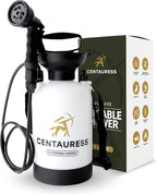Portable Camping Shower Pump w/ Showerhead Holder and Safety Valve (45 PSI) - Portable Shower for Camping - Surf Rinse Kit - Beach Shower Pump – Camp Shower Kit - Portable Outdoor Shower Camping