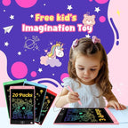 32 Pack LCD Writing Tablet for Kids - Erasable and Reusable Toddler Doodle Board in 8.5 inch, Ideal Drawing Pad for Learning Toy for Ages 3-8, Gift for Girls Boys