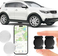 GPS Tracker for Vehicles, 2PCS Real Time Tracker Device for Vehicles, No Monthly Fee Car Tracker Work with Find My (iOS Only), MINI Vehicle Tracker, Super Magnetic, Waterproof and Drop-Proof, Black