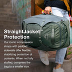 Osprey Sojourn Porter 30L Travel Backpack - Carry-On Compliant Luggage with StraightJacket Compression and Padded Laptop Sleeve - Durable Pack for International or Urban Travel, Black