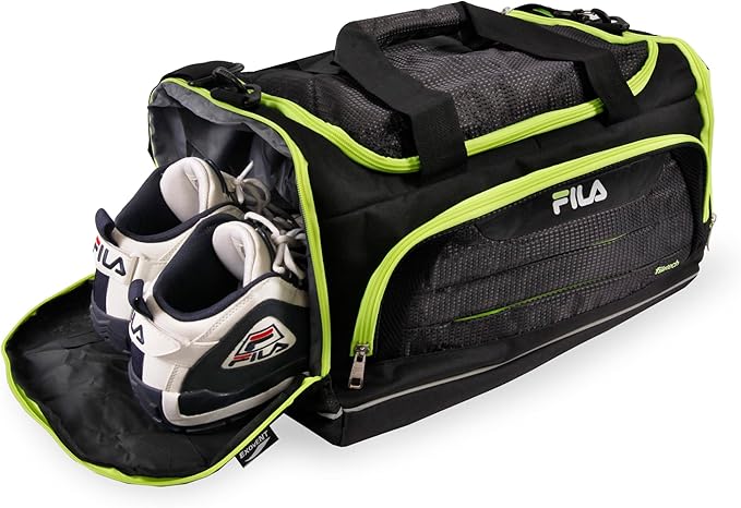 Cypress Small Duffel Gym Sports Bag with Shoe Compartment