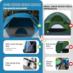 LOYEAHCAMP Tents 4 Person Camping Tent, Easy Setup Waterproof Family Tents for Camping, Portable Dome Tent for Outdoor Camping with Rainfly, Carry Bag