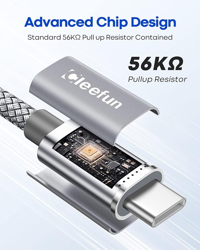 CLEEFUN USB C Cable 6ft, 5-Pack USB A to Type C Charger Cord Fast Charging for iPhone 17 16 15 Pro Max Plus Air 16e, for Samsung Galaxy S25 S24 S23 S22 S21 S20 S10 A17 A16 A15 A56 A55 A26 A35 A36