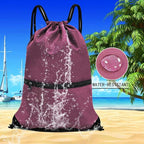HOLYLUCK Drawstring Backpack Bag Sport Gym Sackpack