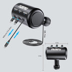 Uber Accessories for Car 3 in 1 Backseat Car Charging Station Box, with QC 3.0 Adapter 36W Retractable Multi Devices Car Charger Fast Charge for All Phones | iPhone15/14 | Samsung|Uber Taxi Lyft Turo