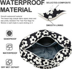 Bluboon Waterproof Beach Tote Pool Bags for Women Ladies Extra Large Carry On Bag With Wet Compartment for Weekender Travel