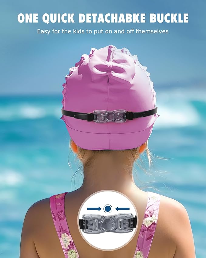 Aegend Swim Goggles for Kids Youth 3-14 Anti-Fog Anti-UV Comfort Fit Goggles for Swimming