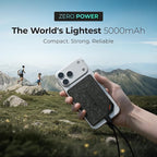 FLEXTAILGEAR 5000mAh Power Bank, Ultra-Lightweight Outdoor Portable Power Bank, Outdoor Travel Fast Charging Waterproof Carbon Fiber, Slim USB-C Power Portable Charger Battery Pack for Phones