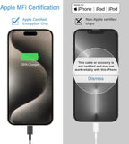 iPhone 17 16 15 Charger Fast Charging 3+3Pack 20W USB C Wall Charger with 10FT Fast Charging Cable Compatible with iPhone 17/17 Air/17 Pro/17 Pro Max/iPhone 16/15 Series, iPad Pro/AirPods -Black