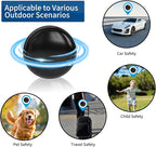 Mini GPS Tracker for Vehicles - No Monthly Fee Car Tracker with Anti-Loss, Location History & Long Battery Life, Compatible with Android ﻿ ﻿ (Black)