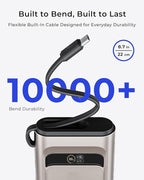 2026 FIFA Licensed 190W 20000mAh Power Bank for Laptop Portable Charger,3-Port USB-C PD Fast Charging Battery Pack with Built-in Retractable Cables for MacBook,Cell Phones,iPhone,iPad,Android,Samsung