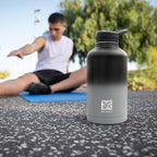 DYSANKY Insulated Water Bottle | Thickened Stainless Steel Vacuum Metal | Portable Sports Half Gallon Large Water Jug for Gym and Hiking with Straw, Carrier Bag, Handle Strap | BPA-Free 64 oz