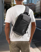 tomtoc 5L Compact Sling Backpack for Men Women, Lightweight Crossbody Shoulder Bag for 2026 11-inch iPad Air M4/M3, iPad Pro M5/M4, iPad A16, Nintendo Switch 2/Rog Xbox Ally X, EDC Daypack - XS Size