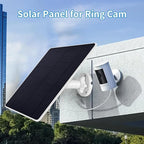 Ring Camera Solar Panel Charger, Compatible with Stick Up Cam, Stick Up Cam Pro, Spotlight Cam Plus/Pro, 5W5V, Weatherproof, 3M/9.8FT Cable (1Pack)