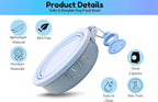 2-in-1 Travel Dog & Cat Bowl – Collapsible BPA-Free Silicone & 18/8 Stainless Steel, Portable & Non-Slip with Handle, Easy to Clean, Food & Water Bowl for On-the-Go Pets, Bottle/PoopBag Holder