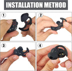 Earbud Replacement Tips Silicone Earbud Tips Ear Bud Covers Compatible with Bose Quietcomfort and Sport Headphone Ear Tips 3 Pairs S M L Black