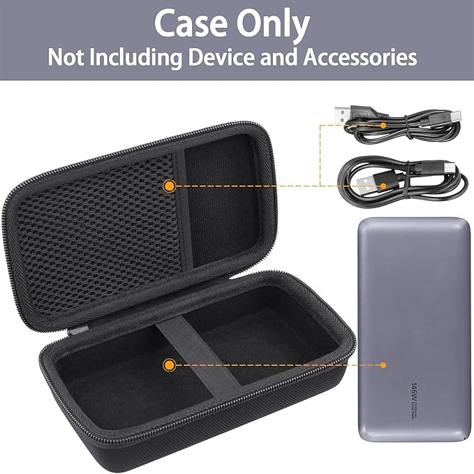 Aenllosi Case for UGREEN 25000mAh 145W Power Bank,UGREEN Nexode Power Bank Organizer (Case Only)