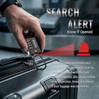 ANVIL 4 Digit Luggage Locks, TSA Locks for Luggage, Advanced TSA008 core, Alert Indicator for Your Travel Lock, Suitcase Lock. (4, Black)