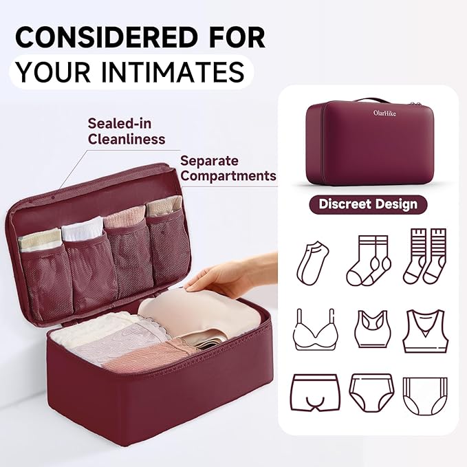 11 Set Packing Cubes for Travel, Gifts for Women Mom,Anti-Tearing Suitcase Organizer,OlarHike Vacation Essentials & Accessories for Cruise Ship