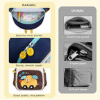 GAGAKU Toddler Backpack for 3 4 5 6+ Boys Splash-Proof Kids Backpack Adjustable Kindergarten & School Backpack | Lightweight 11.2L with Chest Strap and Reflectors - Car